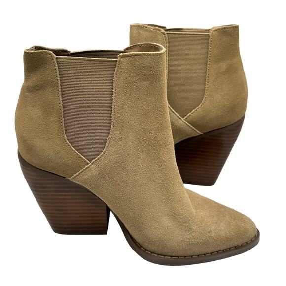 Nordstrom BP Lex Suede Heeled Ankle Boot - Picture 1 of 7